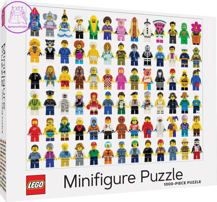CHRONICLE BOOKS Puzzle LEGO® Minifigurky 1000 dílků