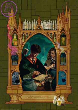 RAVENSBURGER Puzzle Harry Potter 6: Příprava lektvaru 1000 dílků