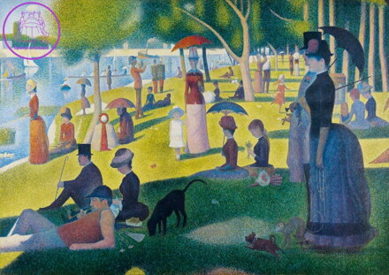 BLUEBIRD Puzzle Nedělní odpoledne na ostrově La Grande Jatte 1000 dílků