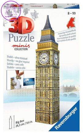 RAVENSBURGER 3D puzzle Mini Big Ben 54 dílků