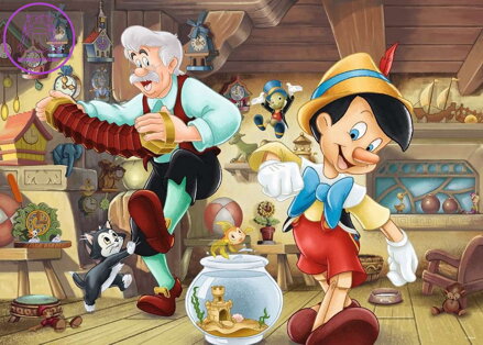 RAVENSBURGER Puzzle Pinocchio 1000 dílků