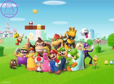 RAVENSBURGER Puzzle Super Mario XXL 200 dílků