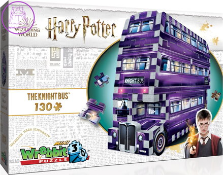 WREBBIT 3D puzzle Harry Potter: Záchranný autobus 130 dílků