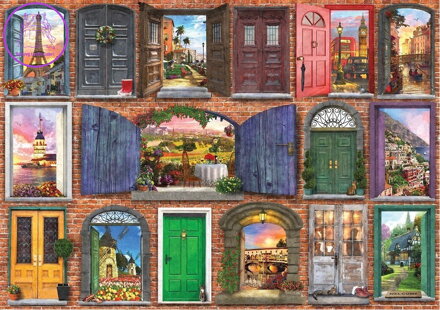 ART PUZZLE Puzzle Dveře Evropy 1000 dílků
