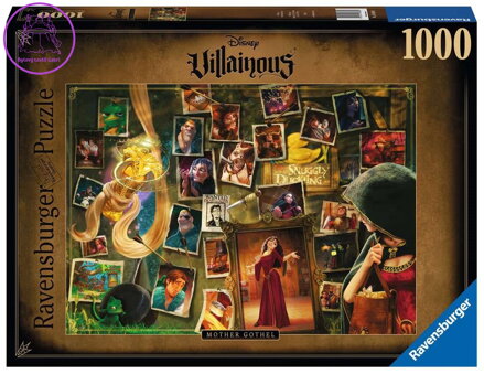 RAVENSBURGER Puzzle Disney Villainous: Matka Gothel 1000 dílků