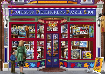 BLUEBIRD Puzzle Professor Puzzle Shop 1500 dílků