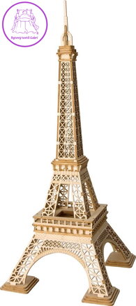 ROBOTIME Rolife 3D dřevěné puzzle Eiffelova věž 121 dílků