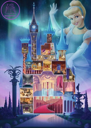 RAVENSBURGER Puzzle Disney Castle Collection: Popelka 1000 dílků