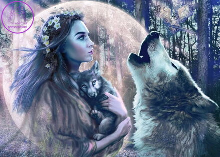 RAVENSBURGER Puzzle Kouzlo měsíčního svitu 1000 dílků