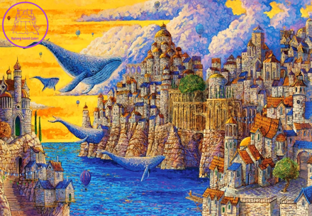 CASTORLAND Puzzle Art Collection: Nejzazší zátoka 1000 dílků