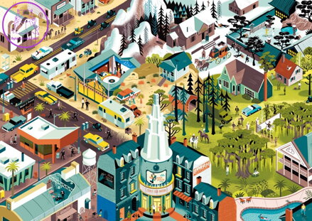 HEYE Puzzle Movie Masters: Filmy Quentina Tarantina 1000 dílků