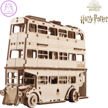 UGEARS 3D puzzle Harry Potter: Záchranný kouzelnický autobus 268 dílků