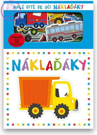 Svojtka & Co. Kniha s puzzle: Náklaďáky