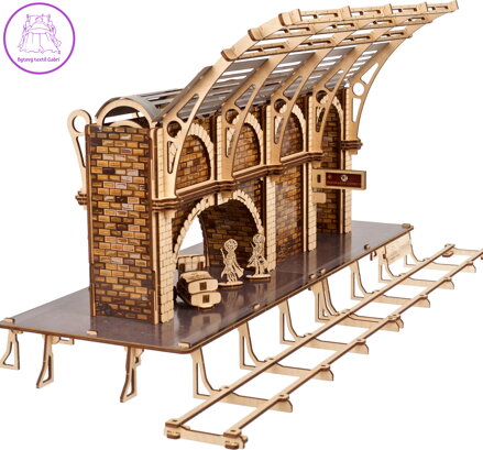UGEARS 3D puzzle Harry Potter: Nástupiště 9 ¾ 230  dílků