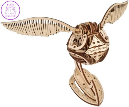 UGEARS 3D puzzle Harry Potter: Zlatonka 120 dílků
