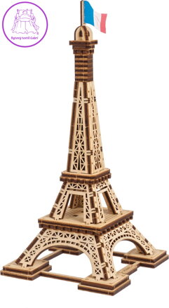 UGEARS 3D puzzle Eiffelova věž 50 dílků