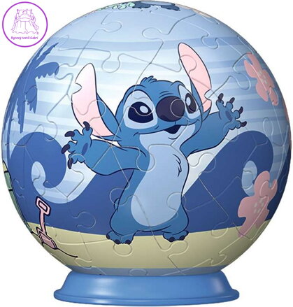 RAVENSBURGER 3D Puzzleball Disney: Stitch - Stitch 54 dílků