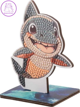 CRYSTAL ART Diamantové malování Oceán: Žralok