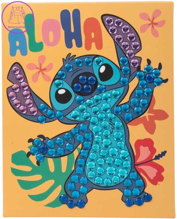 CRYSTAL ART Diamantové malování Junior Disney: Stitch