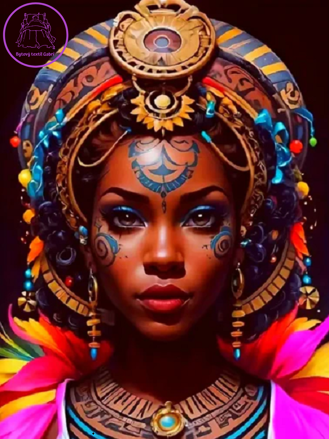 NORIMPEX Diamantové malování Afričanka III 30x40cm