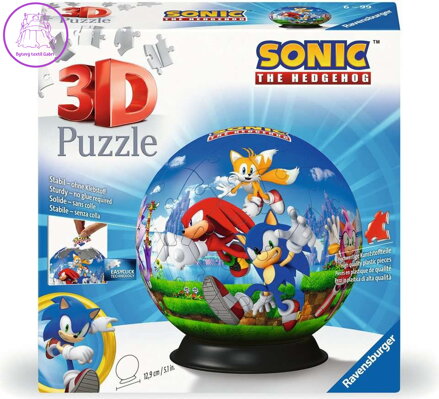 RAVENSBURGER 3D Puzzleball Sonic 72 dílků