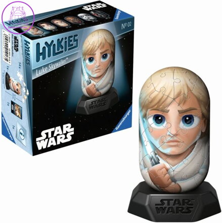 RAVENSBURGER 3D puzzle Hylkies: Star Wars: Luke Skywalker 54 dílků