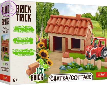 TREFL BRICK TRICK Chata M 85 dílů