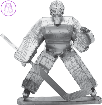 METAL EARTH 3D puzzle Hokejový brankář