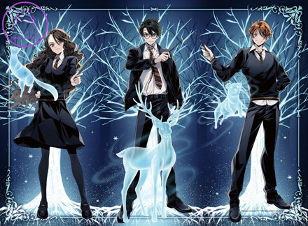 RAVENSBURGER Svítící puzzle Harry Potter: Svítící Patron 500 dílků