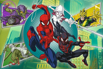 TREFL Puzzle Spiderman: Maska 100 dílků