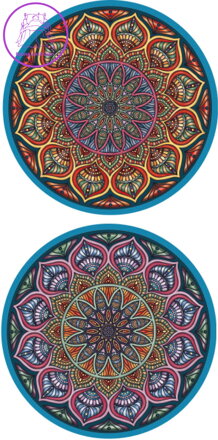 CURIOSI Oboustranné dřevěné puzzle Double: Plamen 154 dílků