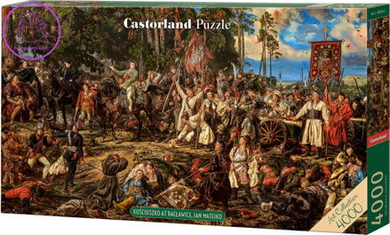 CASTORLAND Puzzle Art Collection: Kościuszkovo povstání 4000 dílků