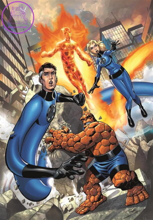 CLEMENTONI Puzzle Fantastická čtyřka 180 dílků