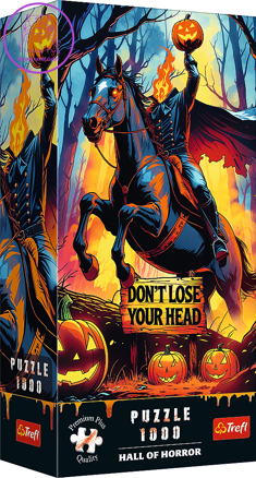 TREFL Puzzle Premium Plus Hall of Horror: Jezdec bez hlavy 1000 dílků