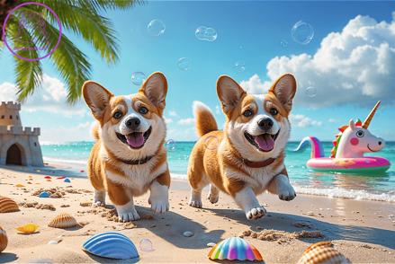 TREFL Puzzle Pejsek Corgi 100 dílků