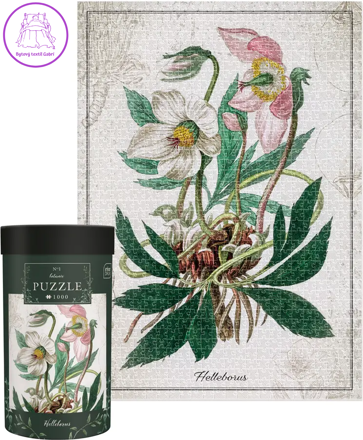 INTERDRUK Puzzle Botanic: Čemeřice 1000 dílků