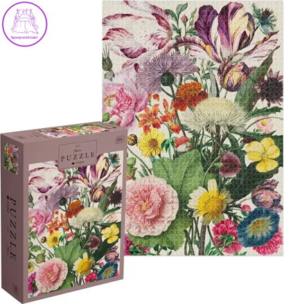 INTERDRUK Puzzle Květiny 2000 dílků