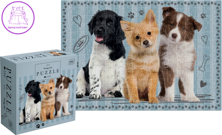 INTERDRUK Puzzle Mláďata: Štěňata 250 dílků