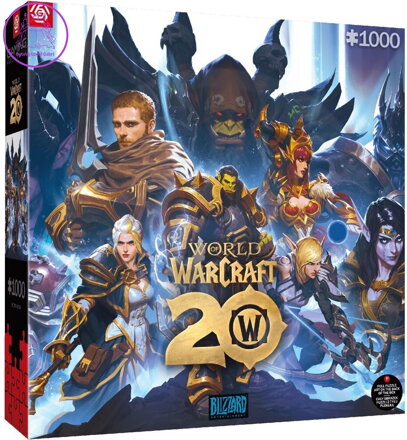 GOOD LOOT Puzzle War of Warcraft: 20th Anniversary 1000 dílků