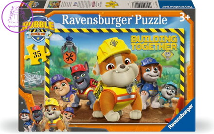 RAVENSBURGER Puzzle Rubble a jeho parta 35 dílků