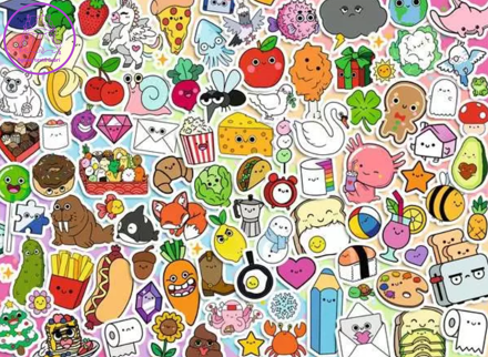 RAVENSBURGER Puzzle Koláž plná chaosu 500 dílků