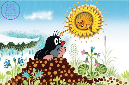 DINO Puzzle Krtek - sluníčko 54 dílků