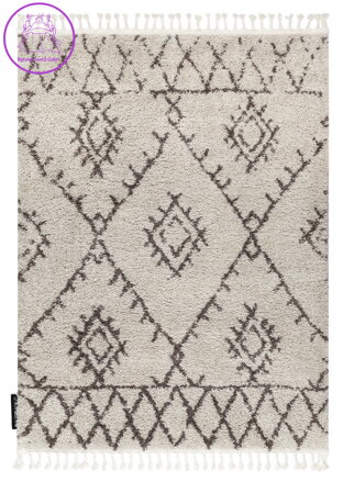 Kusový koberec Berber Fez G0535 cream and brown