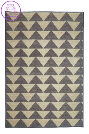 Ručně tkaný voňavý kusový koberec Vetiver 01