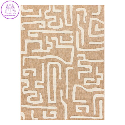 Kusový koberec Spark 0711A beige/cream