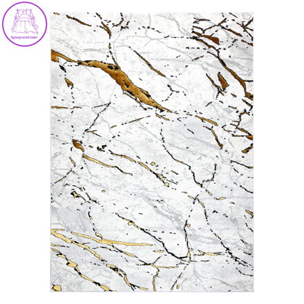 Kusový koberec Allure 1963 white/gold