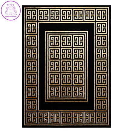 Kusový koberec Allure 1968 black/gold