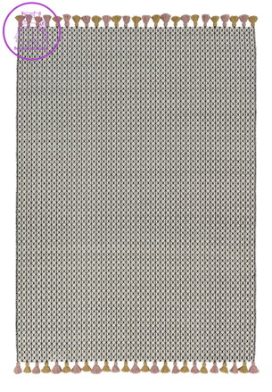 Ručně tkaný kusový koberec Insula 191015 Rose