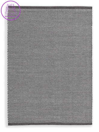 Ručně tkaný kusový koberec Luna 191040 Anthracite