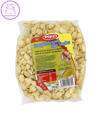 Obilné mušličky skořice 375g Vepy bez lepku 845